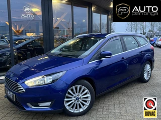 Ford Focus Wagon 1.0 Titanium Edition 125PK | Zeer Nette Staat | NL AUTO | Volledige Onderhoudshistorie | D-Riem is vervangen in 2025 | Trekhaak | Voorruitverwarming | Parkeersensoren Voor en Achter | Climate Control | Cruise Control | Navigatie | 2 Sleutels