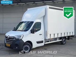 Hoofdafbeelding Renault Master Renault Master 165PK Laadklep Schuifzeil Airco Cruise Bakwagen Meubelbak Zeilenwagen Schuifzeilen Plane 22m3 Airco Cruise control