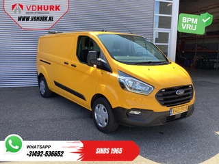 Ford Transit Custom 340 2.0 TDCI 130 pk L2 EXPORT ONLY Schuifdeur 2x/ 2.8t Trekverm./ Carplay/ Stoelverw./ Camera/ Trekhaak
