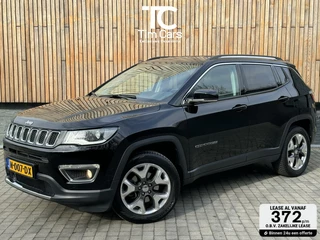 Hoofdafbeelding Jeep Compass Jeep Compass 1.4 MultiAir Limited 4x4 Automaat | Half/leer | Stoelverwarming | Stuurverwarming | Navigatiesysteem | Apple CarPlay | LED verlichting | Adaptieve cruise control | Achteruitrijcamera | Parkeersensoren voor en achter