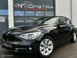 BMW 1-serie 116i Sport-Line Leer Navi Trekhk Zwarte-hemel Pdc