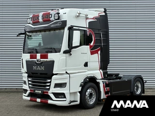 MAN TGX GX 18.540 4x2 LL Alcoas Alcantara/Leder Retarder 2xTank Stand-Airco/Kachel Koelkast Digital-Dashboard Stoel-Ventilatie/Verwarming LED