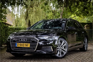 Hoofdafbeelding Audi A6 Audi A6 Avant 55 TFSI Quattro Sport Luchtvering Panorama ACC 20"