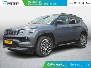 Jeep Compass 4xe 240 Plug-in Hybrid Electric Summit | Schuif/Kanteldak | Leder | Winter Pack | 19" | Apple Carplay