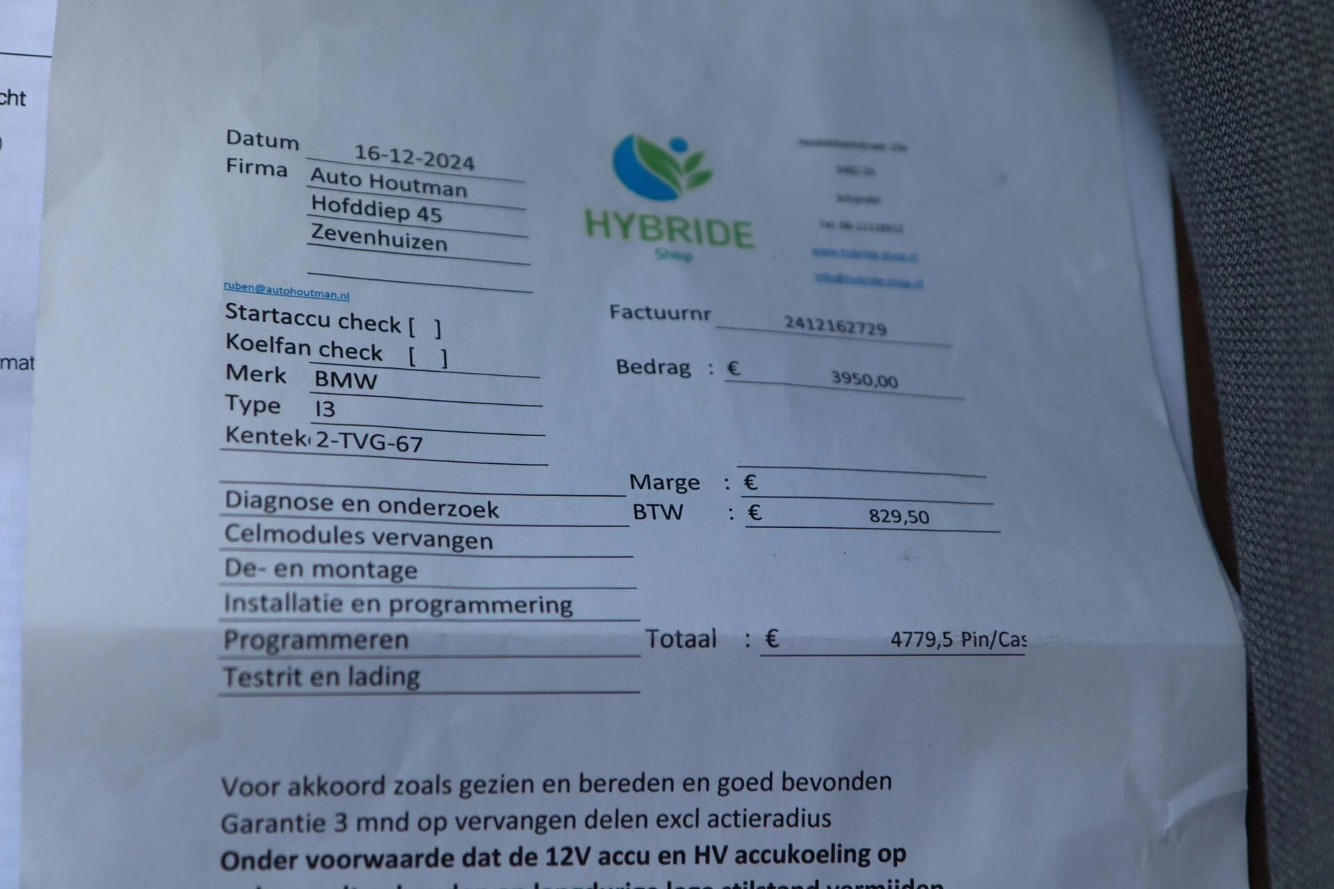 Hoofdafbeelding BMW i3