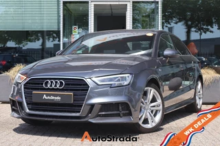 Audi A3 Limousine 35 S-Line TFSI 150pk | Cruise | Climate | Carplay | Navigatie | Virtual | Sensoren | LED | Stoelverwarming