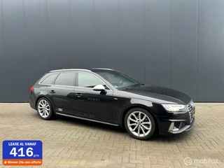 Audi A4 Avant 40 TFSI Sport 3x S -line black edition! 190 pk