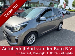 Kia Picanto 1.0 67pk Automaat  Stoel en Stuur verwarming ,  Navigatie / Apple carplay  / Android auto , Achteruit camera , Bluetooth , Priveglas , Chrome handgrepen , Sport Velgen ,  10.000km !!