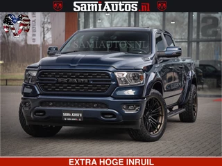 Dodge Ram Pick-Up SPORT | 5.7 V8 4x4 HEMI | PANORAMA DAK | GROOTSCHEM 12 INCH | LPG | Patriot Blue | CREW CAB | DUBBELE CABINE | 5 PERSOONS | DC | VOORRAAD NR 2555 - 3325