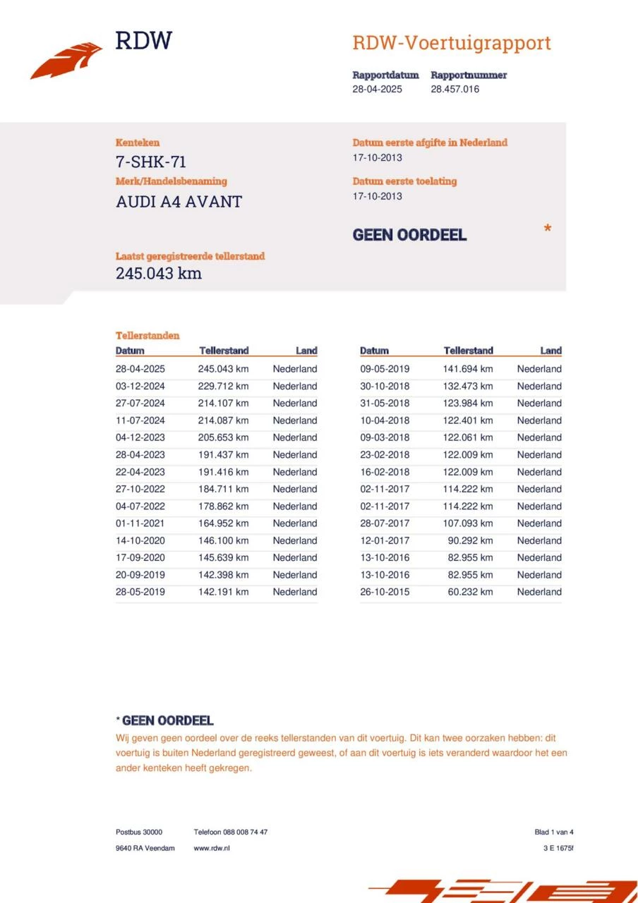 Hoofdafbeelding Audi A4