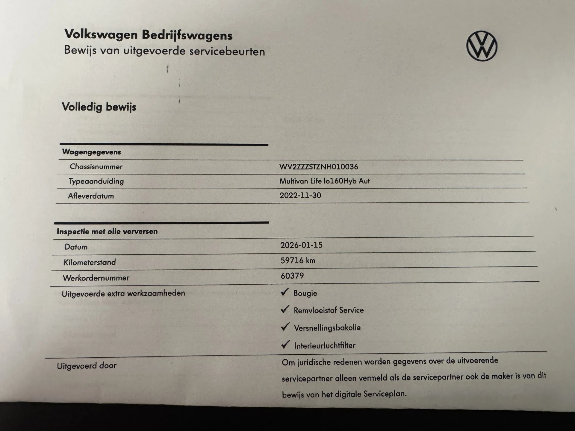 Hoofdafbeelding Volkswagen Multivan