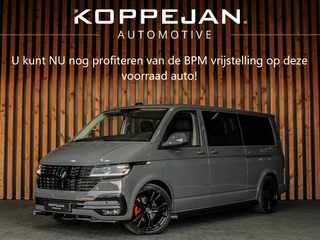 Volkswagen Transporter 2.0 TDI 150PK DSG Dubbele Cabine Bulli | BPM VRIJ! | 2X SCHUIFDEUR MET SLUITHULP | NAVI | ACTIVE INFO DISPLAY | ADAPTIVE CRUISE |