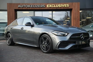Mercedes-Benz C-klasse 180 Business Solution AMG Burmester Stuurverw. Adapt. Cruise LED Leer Alcantara AMG