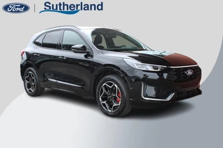 Hoofdafbeelding Ford Kuga Ford Kuga 2.5 PHEV ST-Line X | Panoramadak + Technology Pack + Winter Pack + Wegklapbare trekhaak + 19 inch lichtmetalen velgen | Agate black | 2.100 kg trekgewicht | Prijs incl. 4.000 EU Ford voordeel