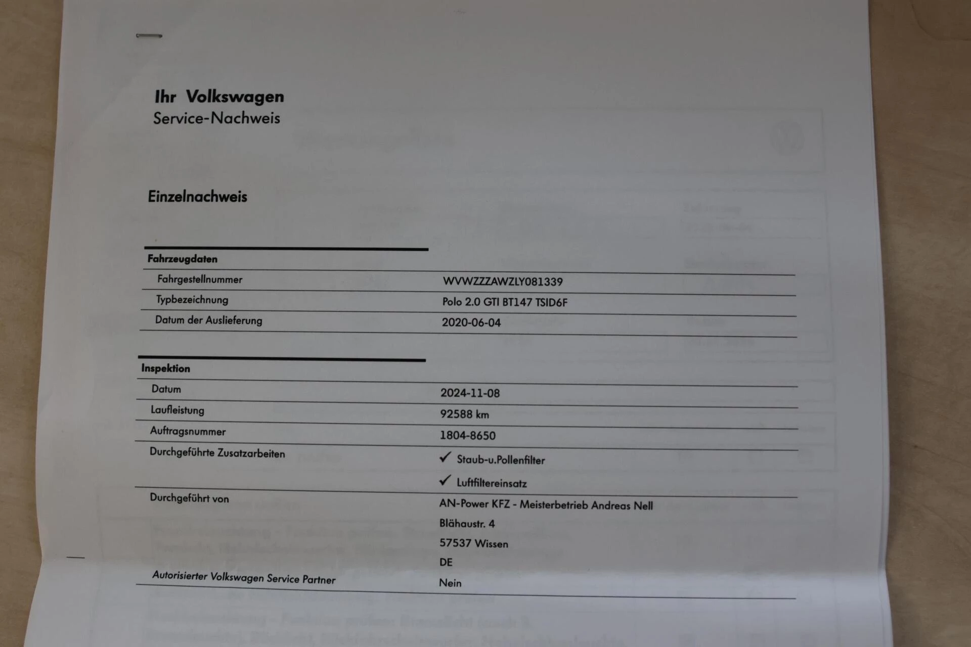 Hoofdafbeelding Volkswagen Polo