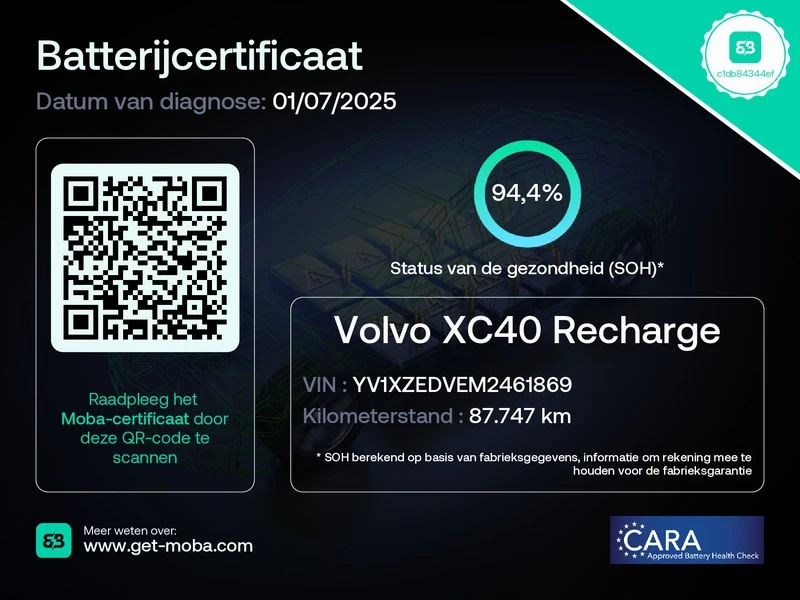 Hoofdafbeelding Volvo XC40