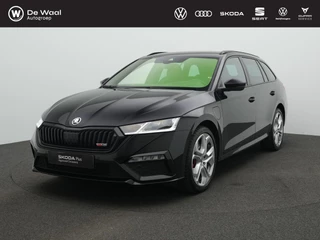Skoda Octavia Combi 1.4 TSI 245 pk RS iV PHEV Business | Trekhaak | Geheugen-/massagestoel | Head-Up Display | Navigatie Columbus | Matrix LED | Adaptive Cruise | Stuur-/Stoelverwarming