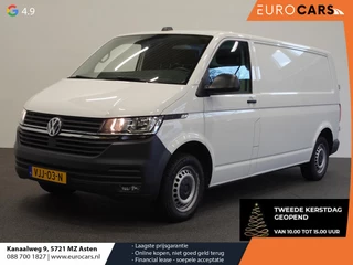 Volkswagen Transporter 2.0 TDI 110pk L2H1 Navigatie Apple Carplay/Android Auto Trekhaak Camera Parkeersensoren achter Cruise Control Airco