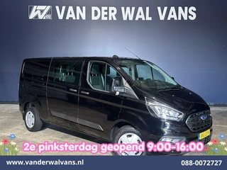 Ford Transit Custom 2.0 TDCI 130pk Automaat L2H1 Dubbele Cabine Euro6 Airco | 6-Zits | Navigatie | Cruisecontrol LED, Apple Carplay, Android Auto, Parkeersensoren