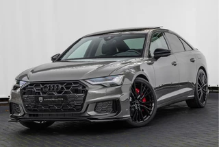 Hoofdafbeelding Audi A6 Audi A6 Limousine 55 TFSI-e 367pk Quattro S-line Pano B&O HuD HD-Matrix ACC