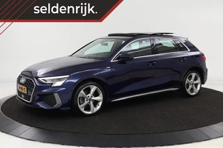 Audi A3 40 TFSIe S-Line | Panoramadak | Stoelverwarming | Adaptive Cruise | Park Assist | Navigatie | Keyless | Audi Sound