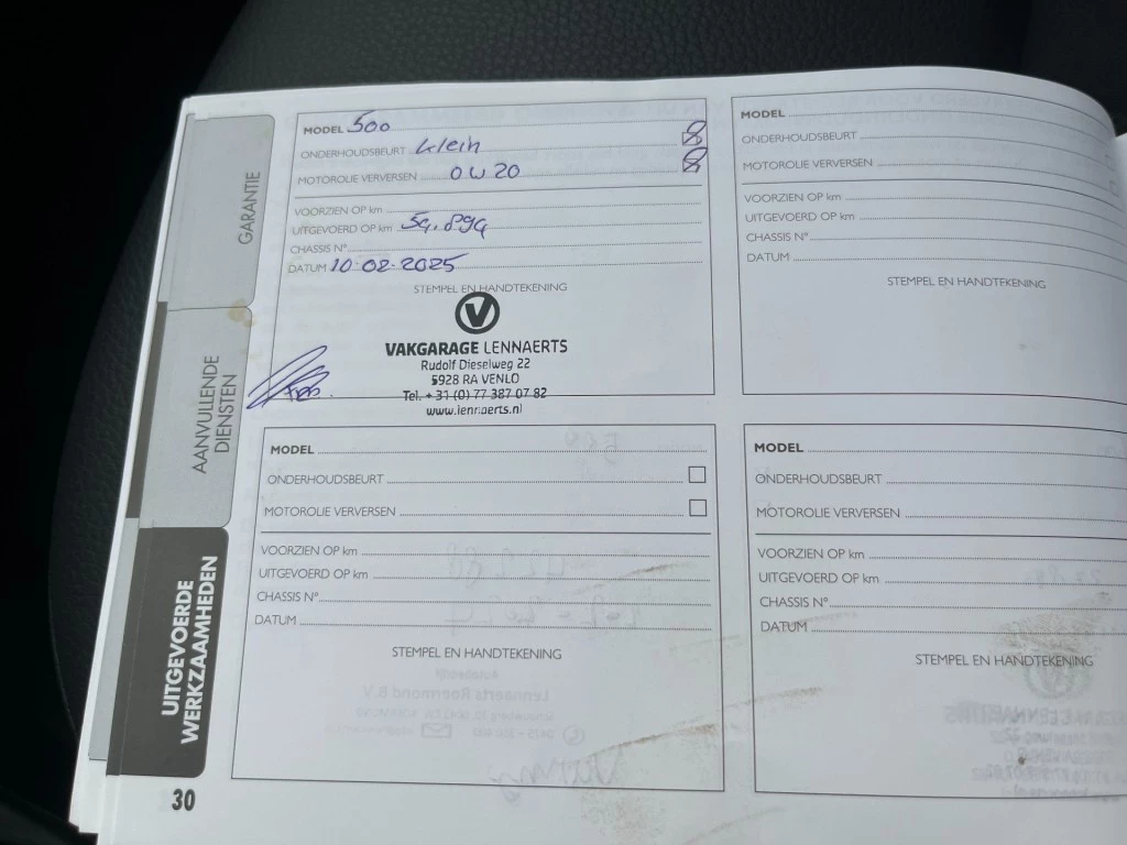 Hoofdafbeelding Fiat 500