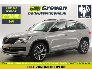 Škoda Kodiaq 1.5 TSI 150PK Sportline DSG Automaat 7 Persoons Pano Sfeer Carplay Camera Clima Cruise Canton/Audio Navi Virtual PDC LED 20''LMV