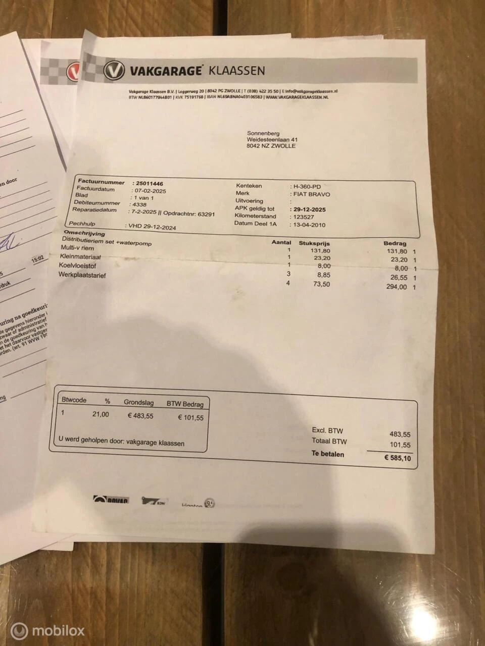 Hoofdafbeelding Fiat Bravo