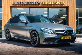 Mercedes-Benz C-klasse Estate AMG 63 S Panoramadak Schaalstoelen Burmester Carbon Adapt. Cruise 19''LM