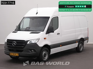 Mercedes Sprinter 317 CDI 2025 Model Automaat L2H2 170PK LED Xenon Navi Airco Cruise Camera 10inch MBUX CarPlay Parkeersensoren v+a Stoelverwarming Euro6 L2 Airco Cruise control