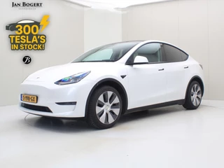 Hoofdafbeelding Tesla Model Y Tesla Model Y Long Range AWD 75kWh 351pk 90% SoH AMD RYZEN [ TREKHAAK+AUTOPILOT+19 INCH+PREMIUM AUDIO ]