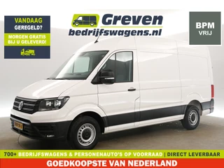 Volkswagen Crafter 30 2.0 TDI L3H3 | BPM Vrij | 3000KG Trekgew. 140PK Airco Cruise Carplay Navi PDC 3 Persoons Elektrpakket