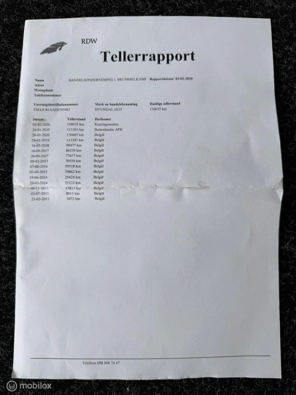 Hoofdafbeelding Hyundai ix35