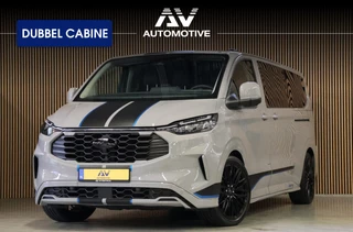 Ford Transit Custom 300 2.0 TDCI L2H1 Sport 170 PK DC | L+R Schuifdeur | Dubbel Cabine | ACC | Blind Spot | Navigatie | Camera | CarPlay | Lane Assist | | Raptor Edition | Trekhaak | 6-Zitter | MODELJAAR 2025 | Verlengde fabrieksgarantie tot 12-2029 | Dubbel Cabine