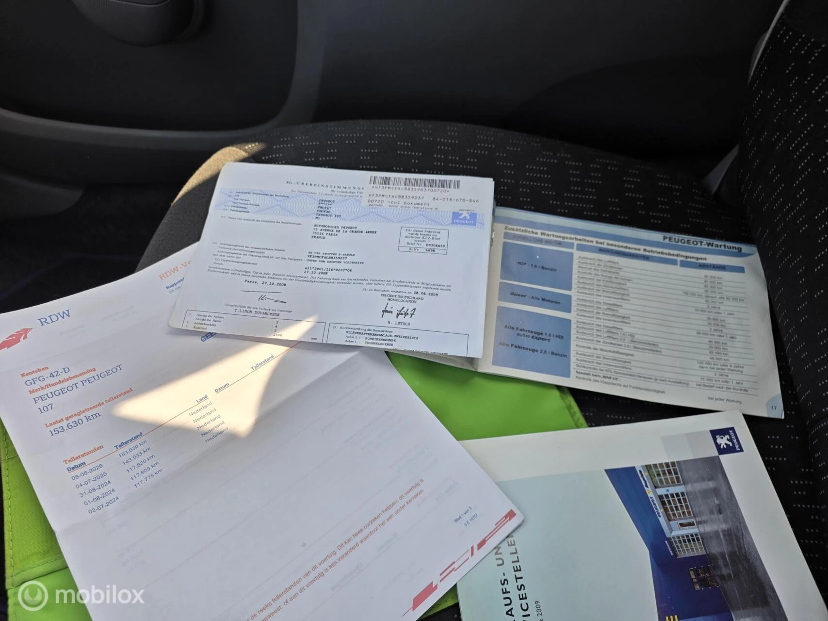 Hoofdafbeelding Peugeot 107