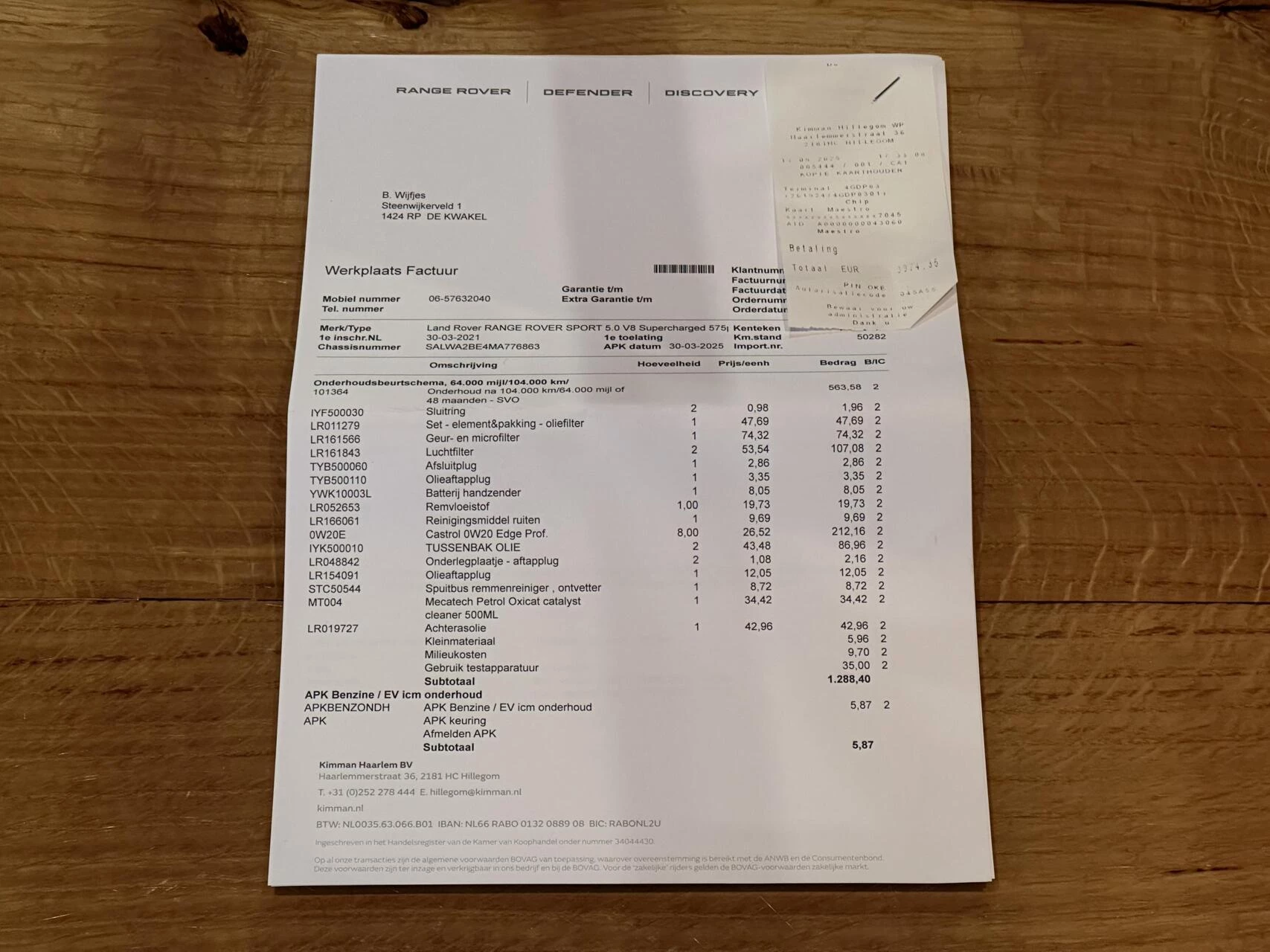 Hoofdafbeelding Land Rover Range Rover Sport