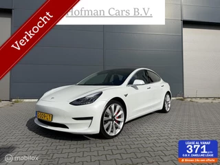 Tesla Model 3 Performance AWD 75 kWh Dual Motor Pearl White