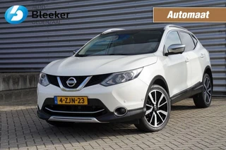 Nissan QASHQAI 1.2 Tekna Aut. Leer Cruise Pano Navi Parkassist NL-auto!