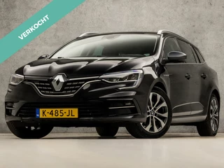 Renault Megane E-Tech Estate 1.6 Plug-In Hybrid 160 Business Sport 160Pk Automaat (APPLE CARPLAY, GROOT NAVI, STUUR/STOELVERWARMING, LEDER, KEYLESS, CAMERA, GETINT GLAS, LANE ASSIST, NIEUWSTAAT)