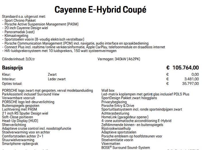 Hoofdafbeelding Porsche Cayenne