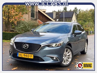 Hoofdafbeelding Mazda 6 Mazda 6 Sportbreak 2.2D SA-D - Leer - Memory - Navi - 6 bak !!!