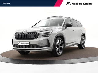 Skoda Kodiaq 1.5 TSI 204pk DSG PHEV Sportline Business · Panoramadak · Camera · Apple/Android Car Play · Keyless · Matrix LED · 19'' Inch · Garantie t/m 01-07-2029 of 100.000km