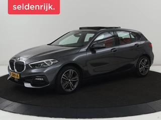 BMW 1-serie 118i High Executive | Sport Line | Panoramadak |  Leder | Stoelverwarming | Keyless | Live Cockpit | Carplay | Sportstoelen | Navigatie | Spiegel Pakket | Parkeerhulp | Climate control