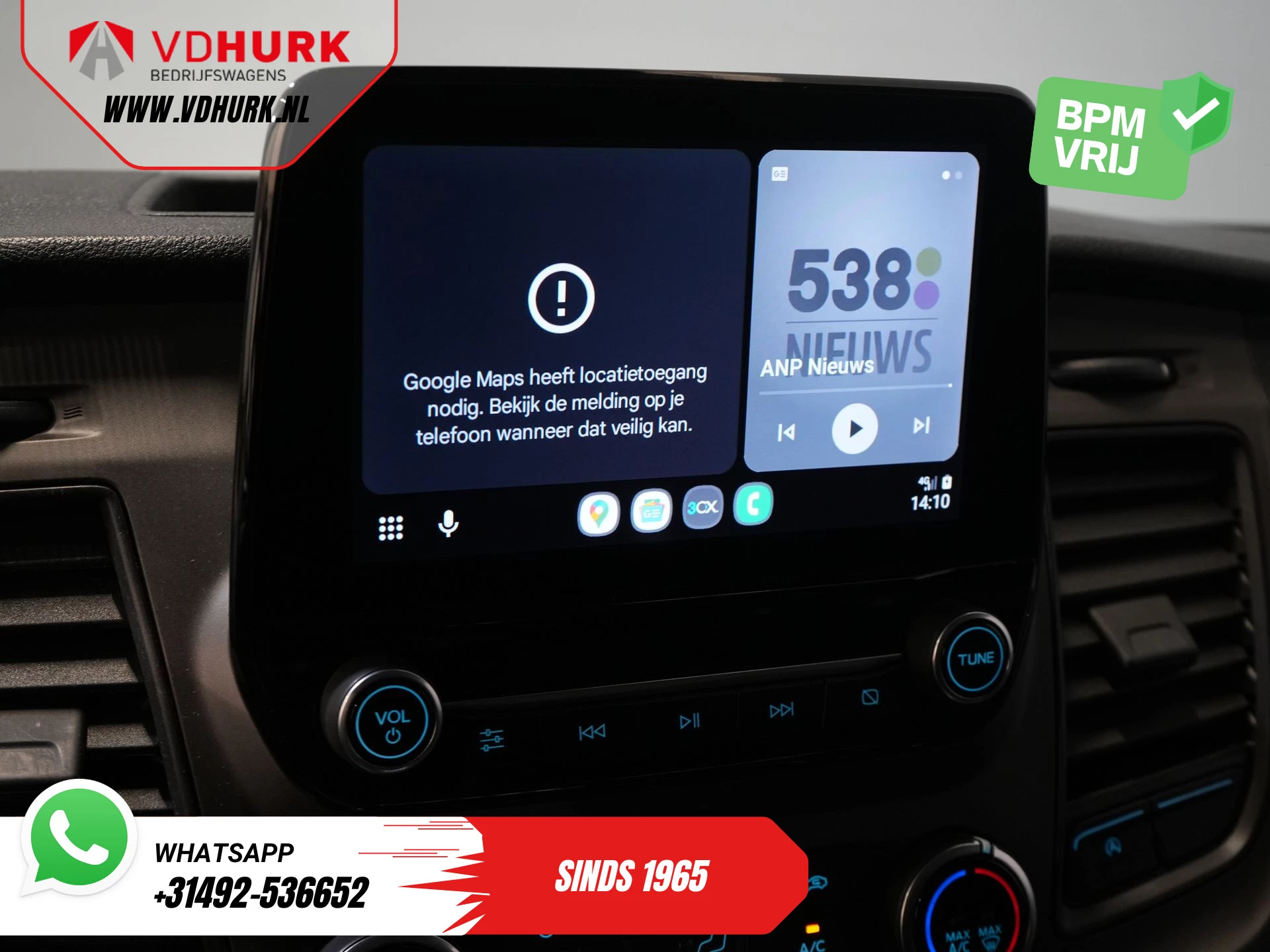 Hoofdafbeelding Ford Transit Custom