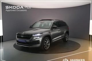 Skoda Kodiaq Sportline Business 1.5 TSI 150pk DSG Automaat Trekhaak, Panoramadak, Adaptive cruise control, LED matrix koplampen, Achteruitrijcamera, Elektrische achterklep