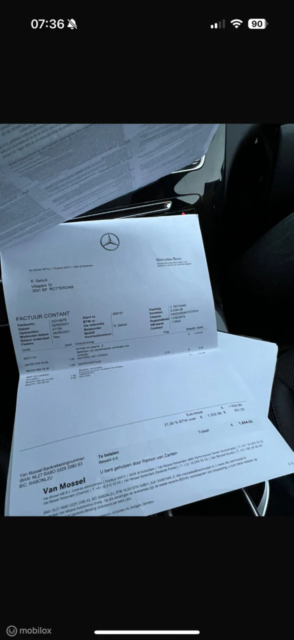 Hoofdafbeelding Mercedes-Benz C-Klasse