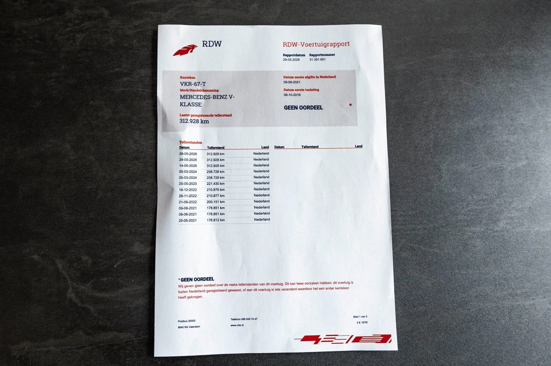 Hoofdafbeelding Mercedes-Benz V-Klasse