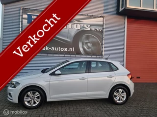 VW Polo 1.0 TSI Comfortline. White/Silver, Dealer ond.
