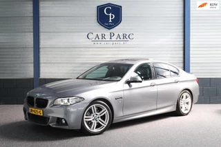 BMW 5-serie 520i M Sport M-PAKKET/FACELIFT/LCI/SCHUIFDAK/LEER+SVERWARMING+MEMORY/LMV/PDC/CRUISE/ECC/12 MND GARANTIE!