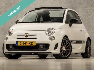 Abarth 500C 1.4-16V Abarth 141Pk Automaat (KUIPSTOELEN, ZWART HEMEL, XENON, PARKEERSENSOREN, FLIPPERS, XENON, TURBO METER, NIEUWE APK, NIEUWSTAAT)